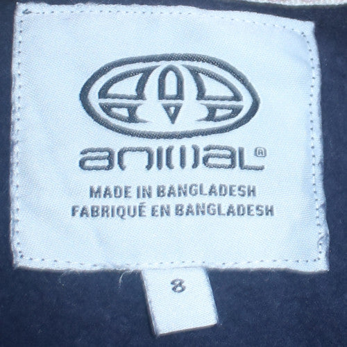 Womens UK Size 8 Animal Blue Pullover Sweatshirt