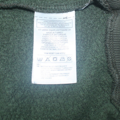 Mens UK Size M adidas Green Pullover Sweatshirt