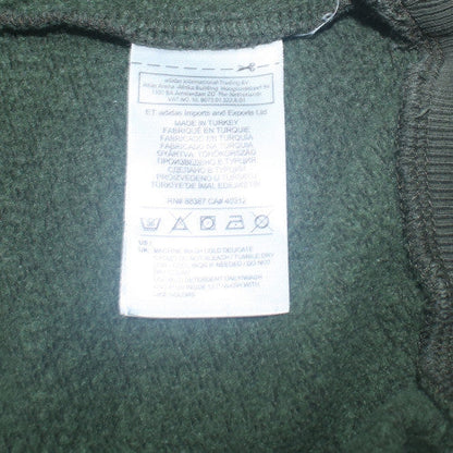 Mens UK Size M adidas Green Pullover Sweatshirt