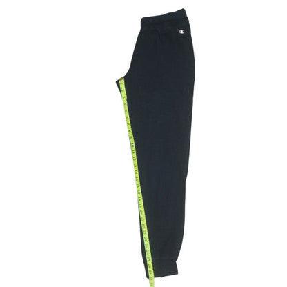 Champion Boys Black Jogger Sweatpants M Cotton Blend Fleece Activewear