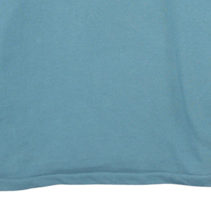 Mens UK Size M adidas Blue Pullover Sweatshirt