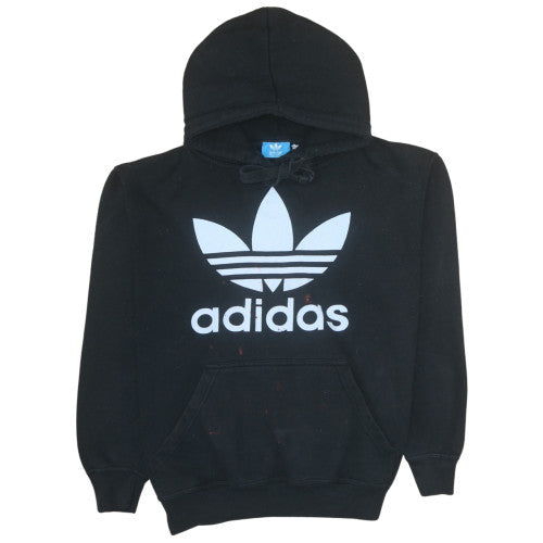 Mens UK Size L adidas Black Pullover Hoodie