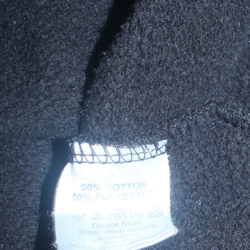Mens UK Size L adidas Black Pullover Hoodie