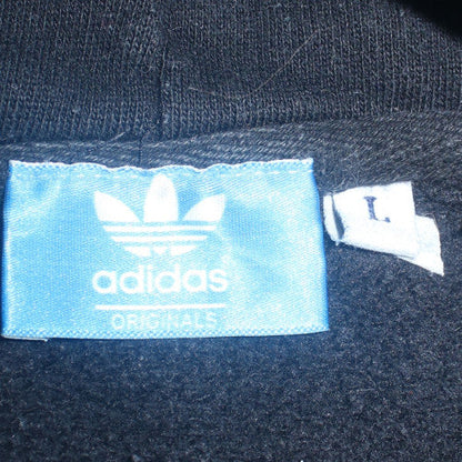 Mens UK Size L adidas Black Pullover Hoodie