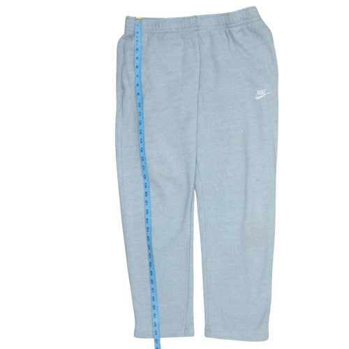 Mens UK Size L Nike Regular Fit Sweatpants Grey Trousers