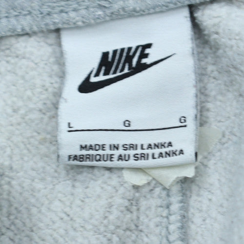 Mens UK Size L Nike Regular Fit Sweatpants Grey Trousers