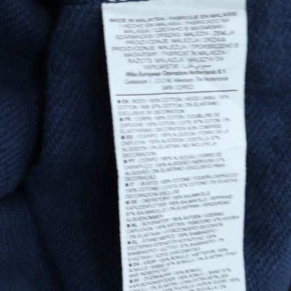 Mens UK Size L Nike Blue Full Zip Hoodie