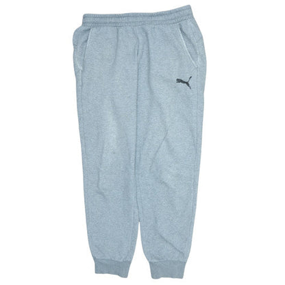 Mens UK Size L PUMA Regular Fit Jogger Grey Trousers