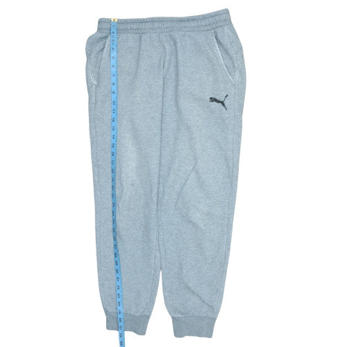 Mens UK Size L PUMA Regular Fit Jogger Grey Trousers