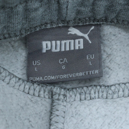 Mens UK Size L PUMA Regular Fit Jogger Grey Trousers