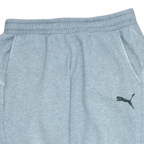 Mens UK Size L PUMA Regular Fit Jogger Grey Trousers
