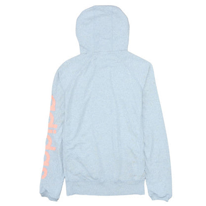 Womens UK Size S adidas Blue Pullover Hoodie