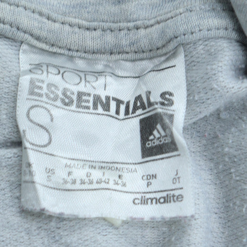 Womens UK Size S adidas Blue Pullover Hoodie