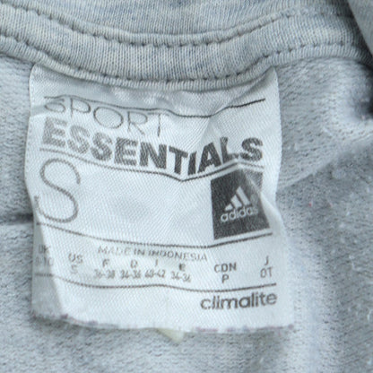 Womens UK Size S adidas Blue Pullover Hoodie