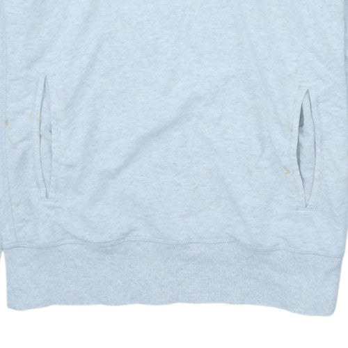 Womens UK Size S adidas Blue Pullover Hoodie