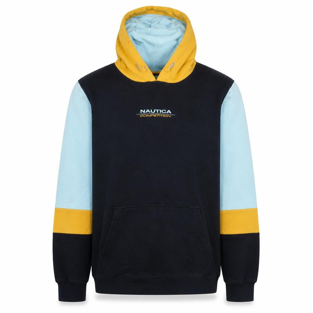 Mens UK Size L Nautica Multicoloured Pullover Hoodie