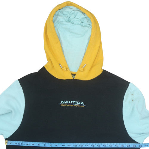 Mens UK Size L Nautica Multicoloured Pullover Hoodie