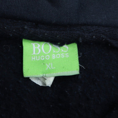 Mens UK Size XL HUGO BOSS Blue Full Zip Hoodie