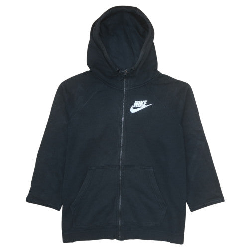 Mens UK Size XL Nike Black Full Zip Hoodie