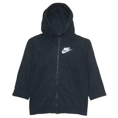 Mens UK Size XL Nike Black Full Zip Hoodie