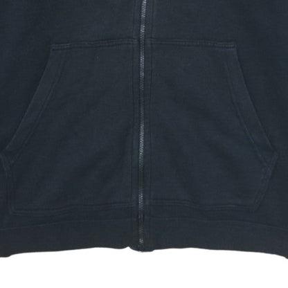 Mens UK Size XL Nike Black Full Zip Hoodie