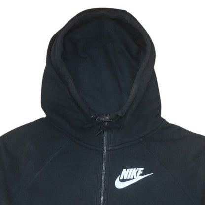 Mens UK Size XL Nike Black Full Zip Hoodie