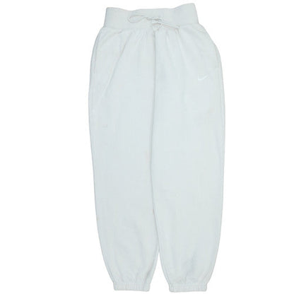 Mens UK Size S Nike Regular Fit Jogger White Trousers