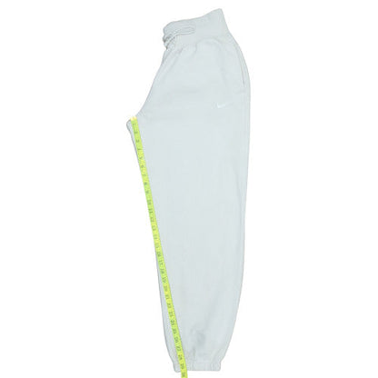 Mens UK Size S Nike Regular Fit Jogger White Trousers