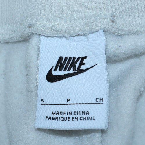Mens UK Size S Nike Regular Fit Jogger White Trousers