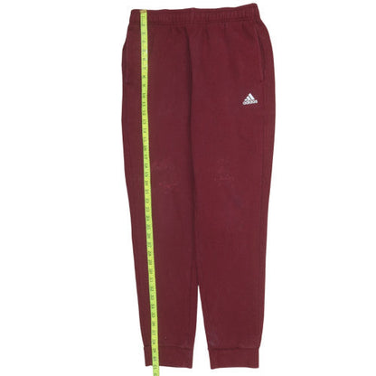 Mens UK Size XL adidas Regular Fit Jogger Red Trousers
