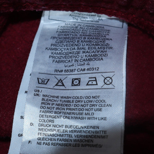 Mens UK Size XL adidas Regular Fit Jogger Red Trousers