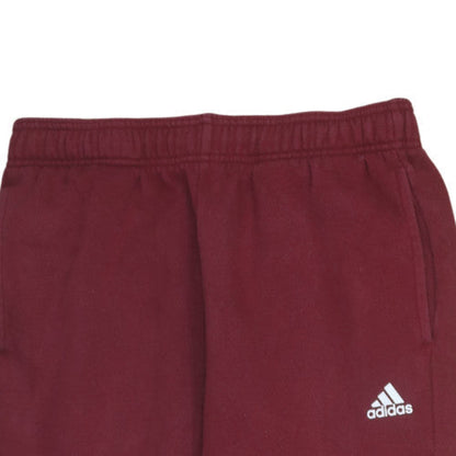 Mens UK Size XL adidas Regular Fit Jogger Red Trousers