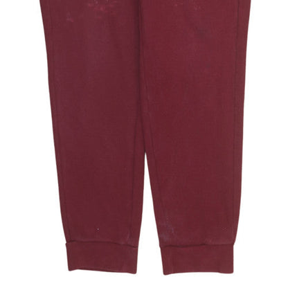 Mens UK Size XL adidas Regular Fit Jogger Red Trousers