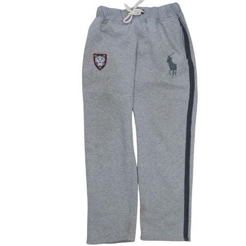 Ralph Lauren Men's Grey Sweatpants M Regular Fit Drawstring Fleece