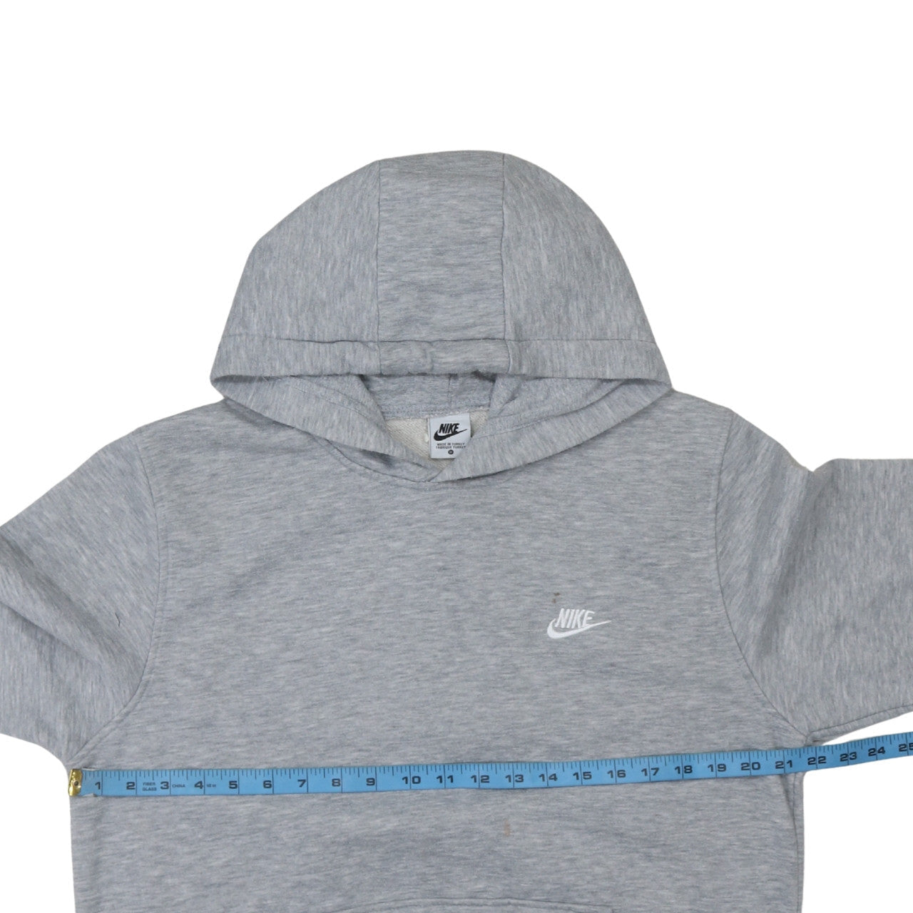 Mens UK Size XL Nike Grey Pullover Hoodie