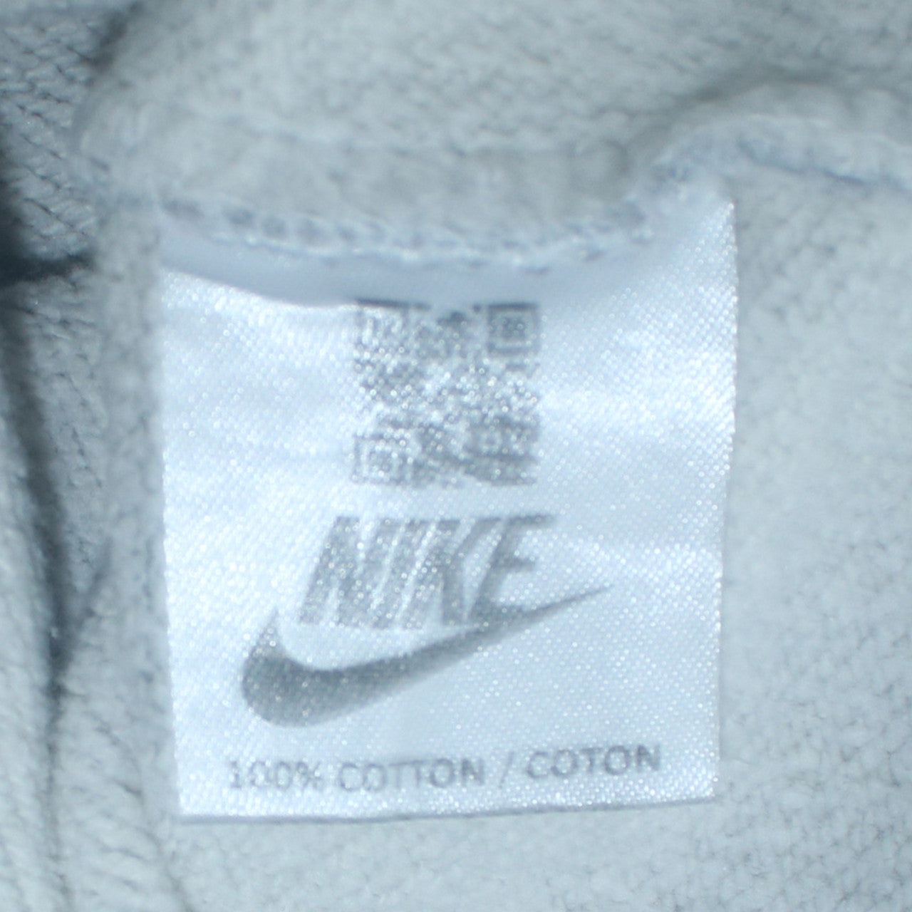 Mens UK Size XL Nike Grey Pullover Hoodie