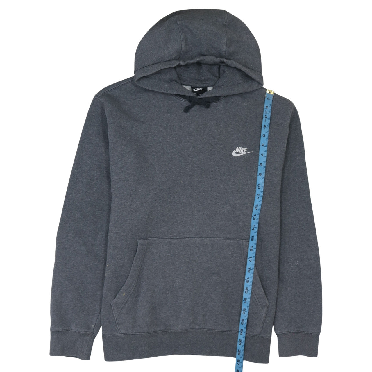 Mens UK Size XL Nike Grey Pullover Hoodie