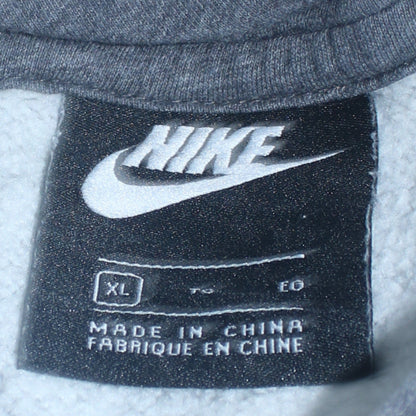 Mens UK Size XL Nike Grey Pullover Hoodie