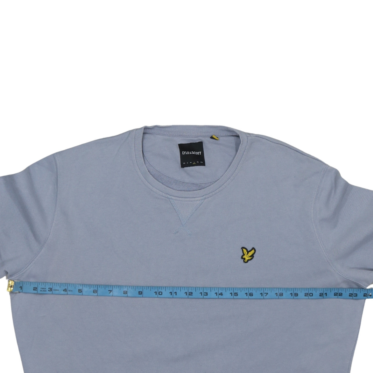 Mens UK Size L Lyle & Scott Blue Pullover Sweatshirt