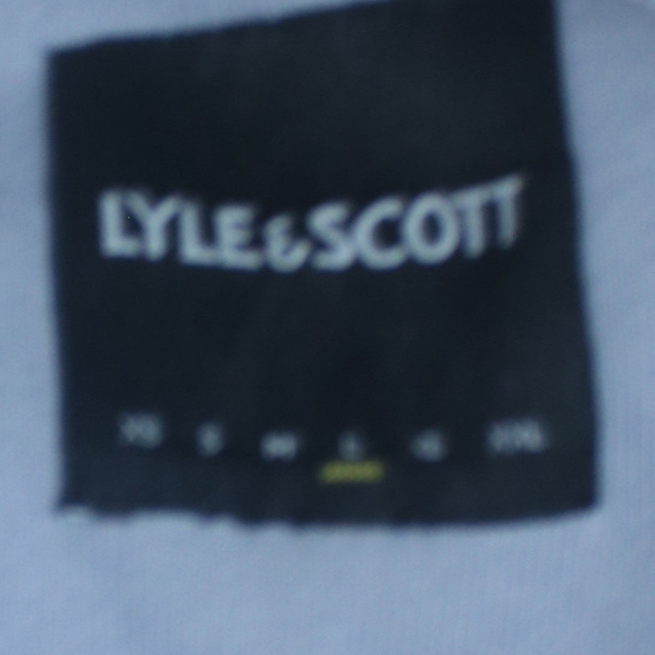 Mens UK Size L Lyle & Scott Blue Pullover Sweatshirt