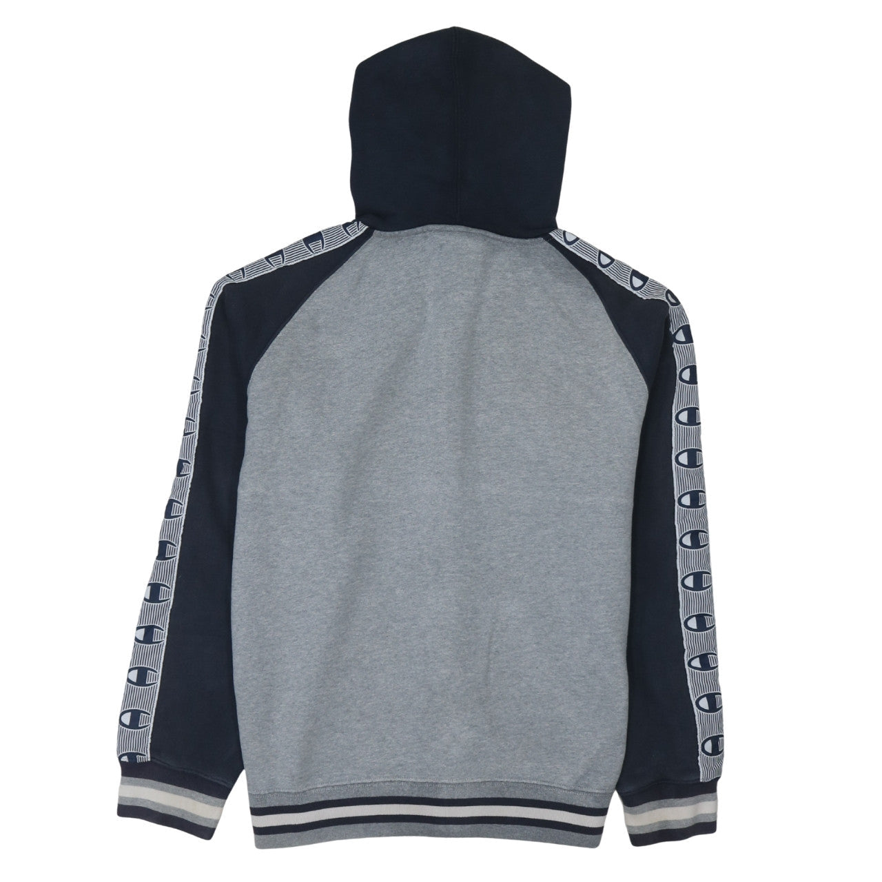 Mens UK Size M Champion Grey Full Zip Hoodie
