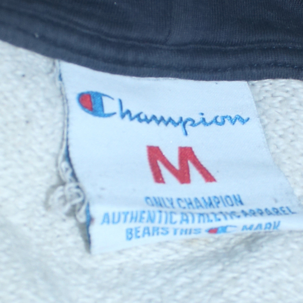 Mens UK Size M Champion Grey Full Zip Hoodie