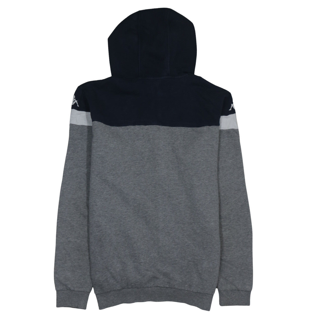 Mens UK Size XL Kappa Grey Full Zip Hoodie