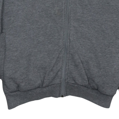Mens UK Size XL Kappa Grey Full Zip Hoodie