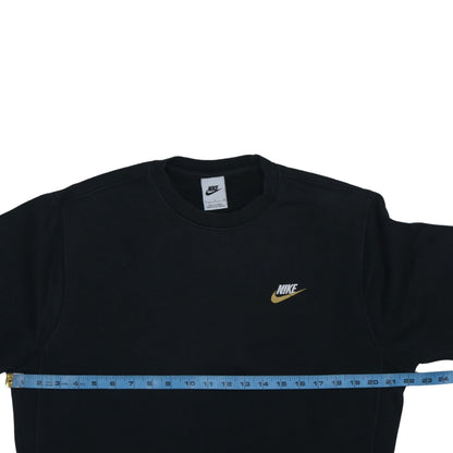 Mens UK Size S Nike Black Pullover Sweatshirt