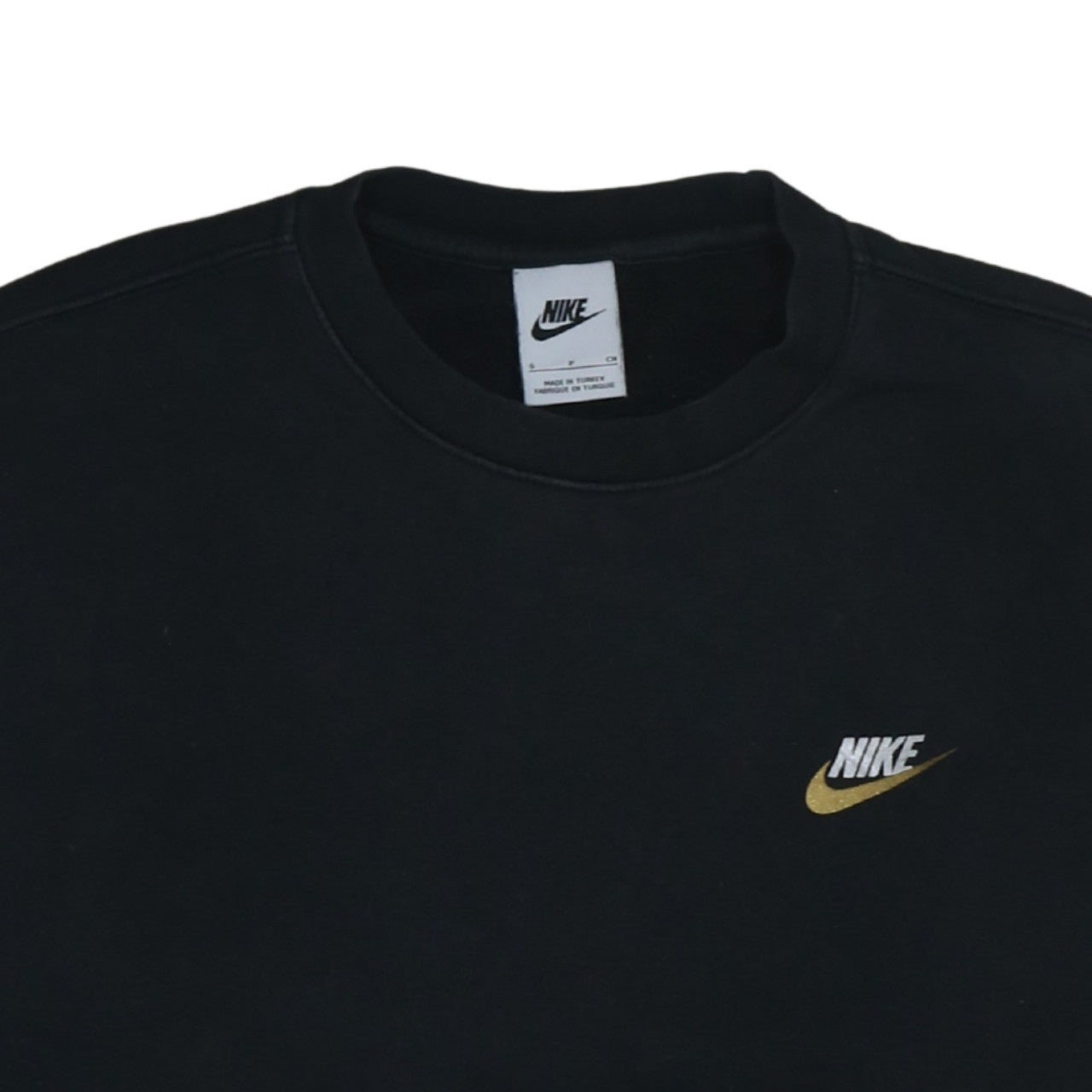 Mens UK Size S Nike Black Pullover Sweatshirt