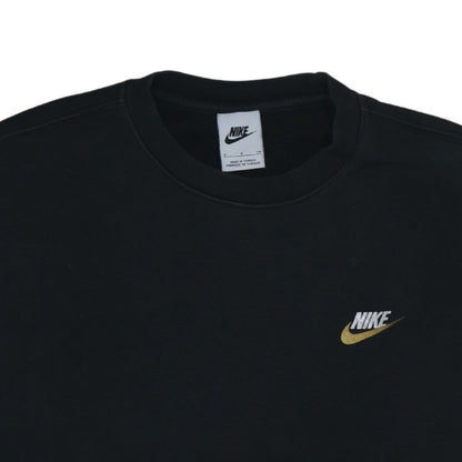 Mens UK Size S Nike Black Pullover Sweatshirt