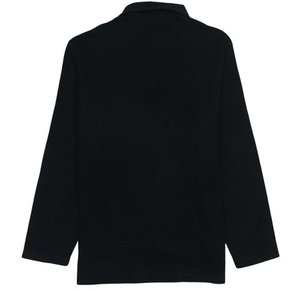 Mens UK Size L Calvin Klein Jeans Black Henley Sweatshirt