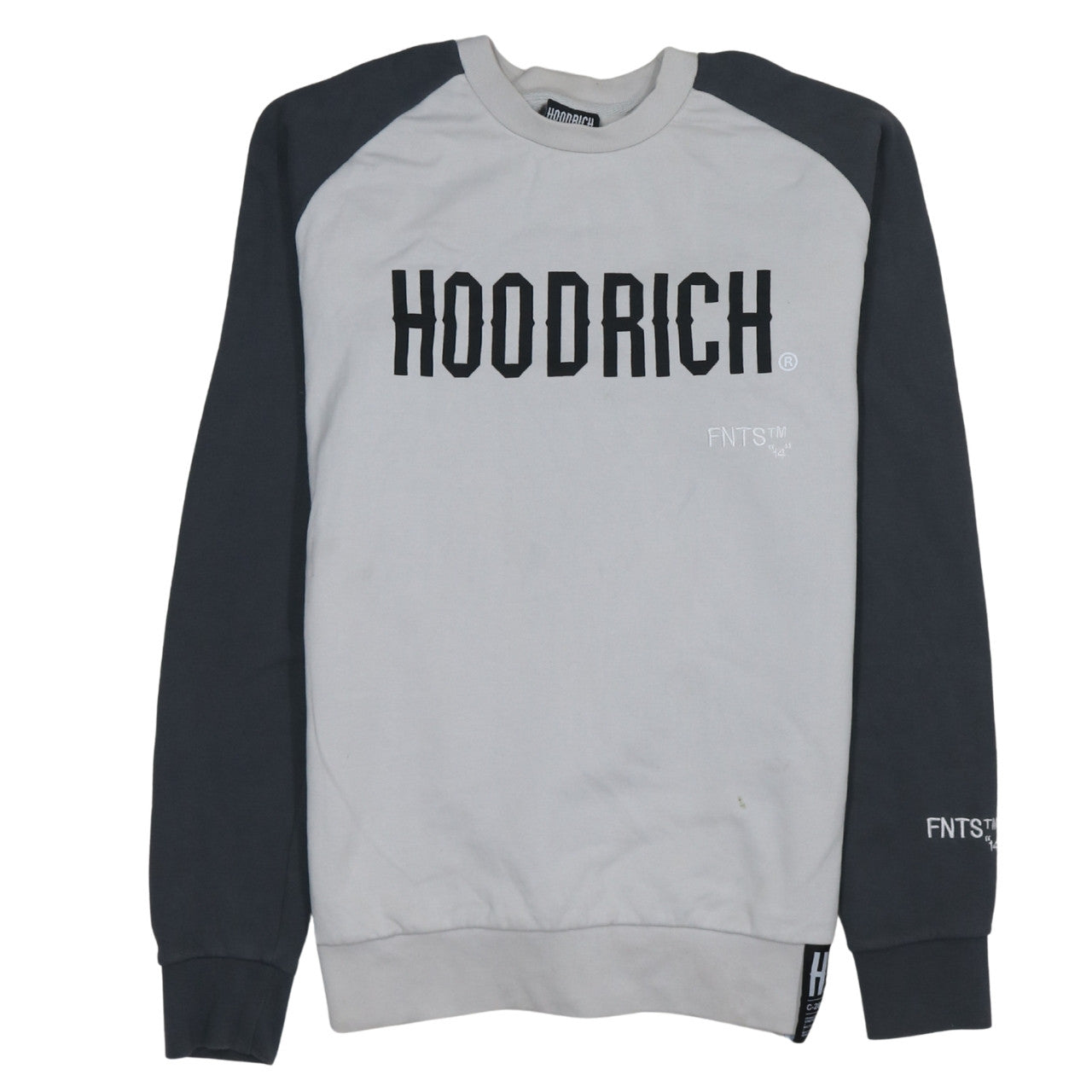 Mens UK Size S Hoodrich Grey Pullover Sweatshirt