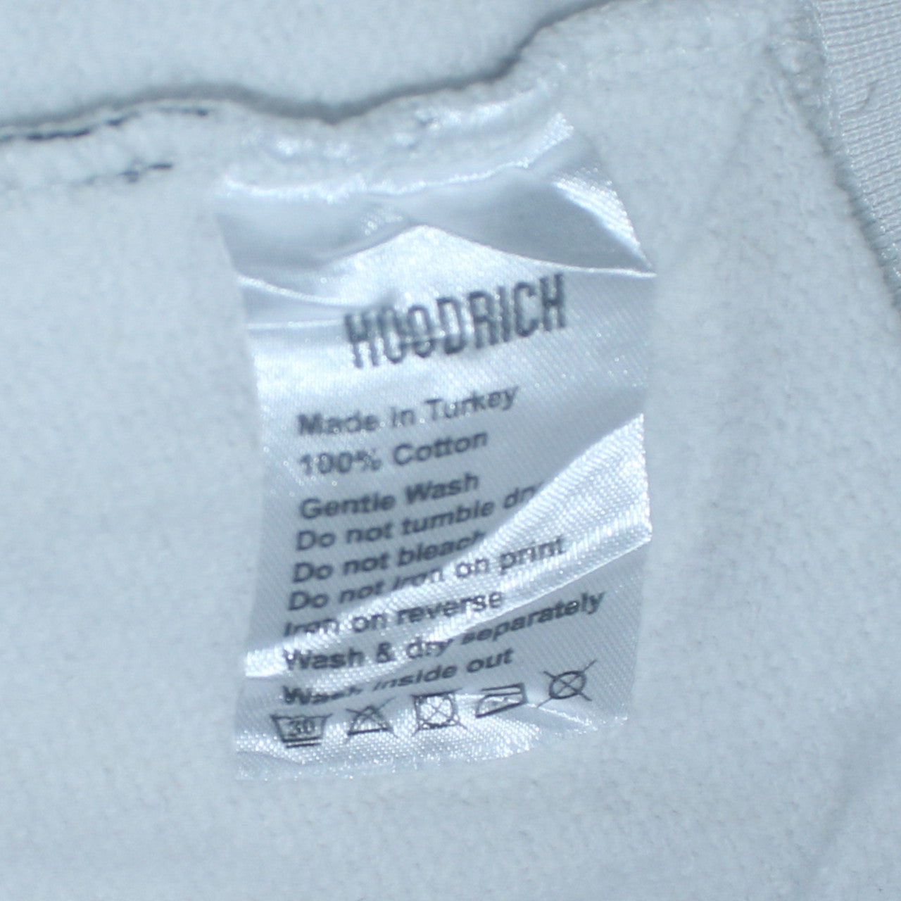 Mens UK Size S Hoodrich Grey Pullover Sweatshirt